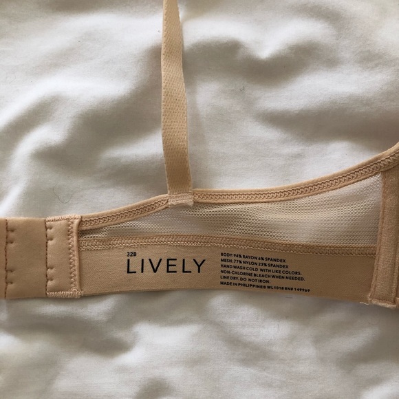 Set of Three Lively No-Wire Bras 32B - Picture 5 of 7